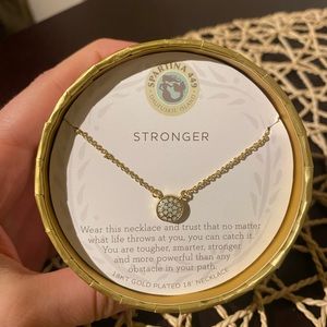 Spartina Stronger pendant necklace